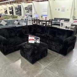 New Sectional Black Color 