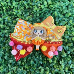 The Lorax Hair Bow