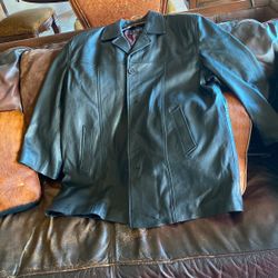 Real Leather Jacket Size 2XL