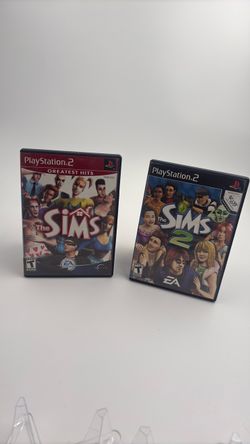 The Sims 1 & 2 PS2 Game Bundle