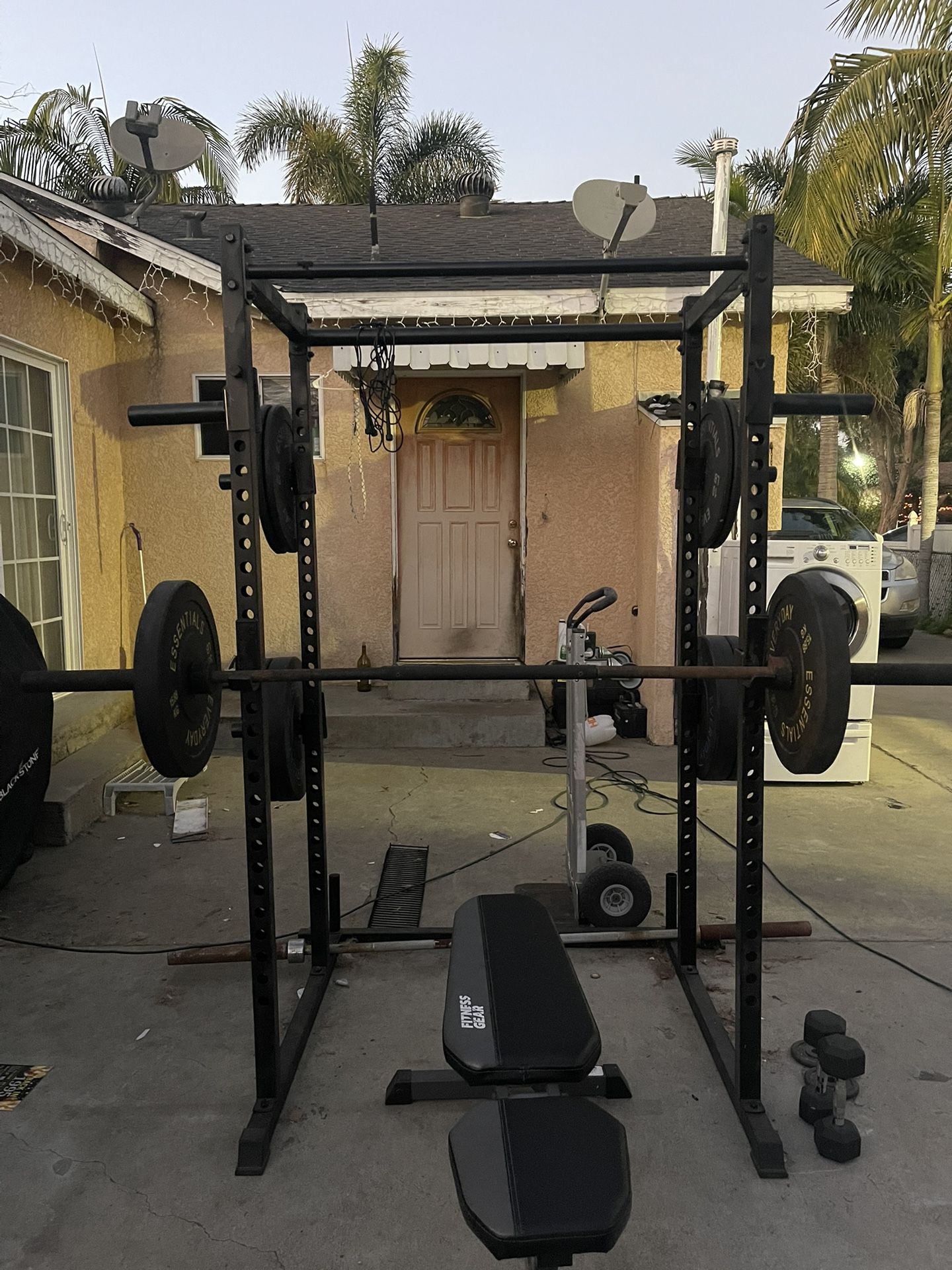 Squat Rack Power Cage Free Delivery 🚚