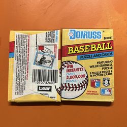 1991 DONRUSS BASEBALL WAX PACK