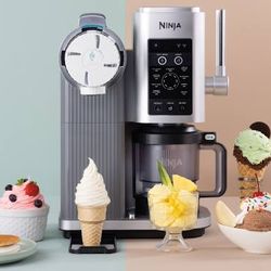 NINJA CREAMi SCOOP & SWIRL ICE CREAM MAKER