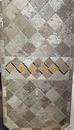 Travertine Stone Tile table top