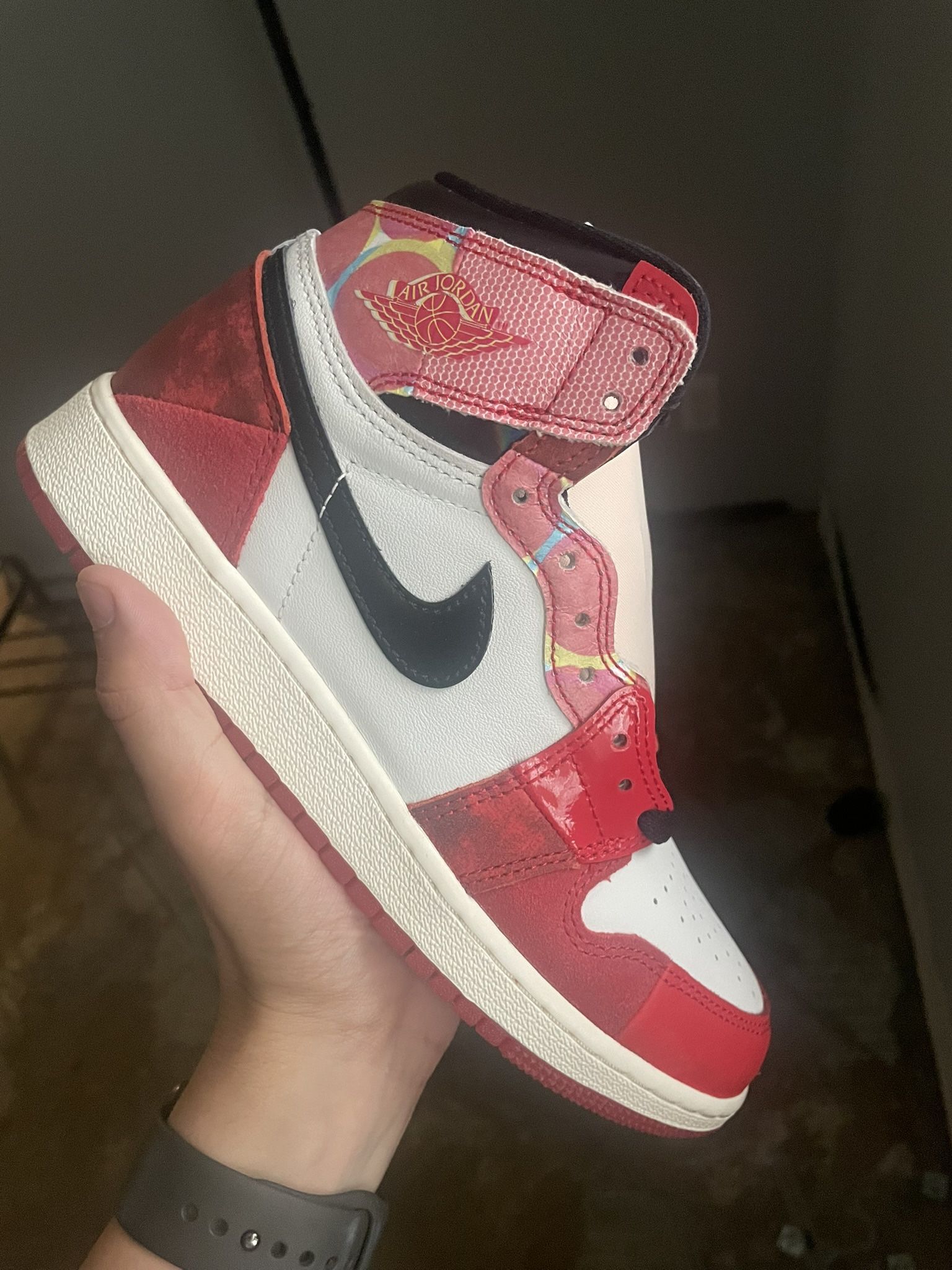 Air Jordan 1 Spider Verse (Size 5Y)