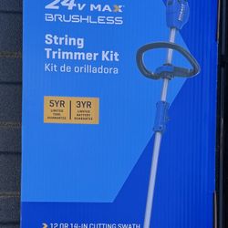 Kobalt 24v String Trimmer Kit Includes Battery & Charger