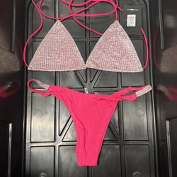 Pink Bikini Fashion Nova ( L )