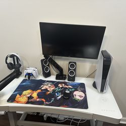 LG Gaming MONITOR 27in & Electric Office Table 