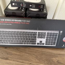 Ultra Slim USB Wired Keyboard 