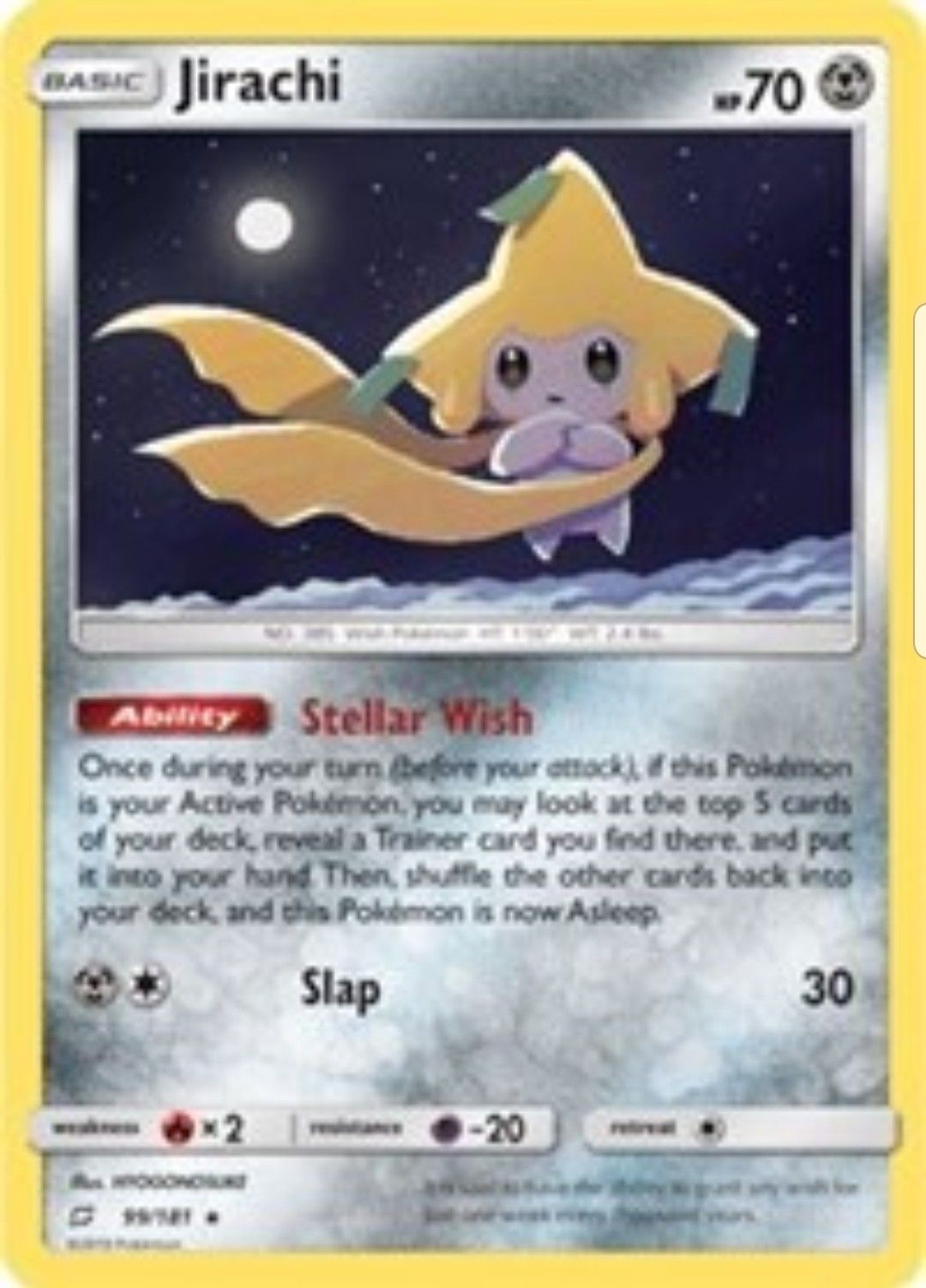 Pokemon Jirachi team up single