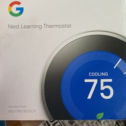 nest learning thermostat