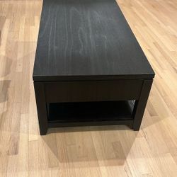 Black Coffee Table From Bobs Furniture 