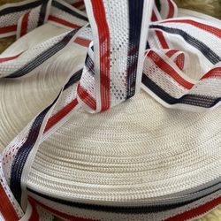 Ribbon Blue White &Red