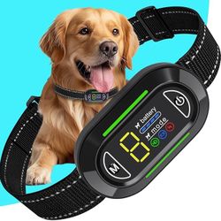 New Bark Collar for Large & Medium Small Dogs - IP67 Waterproof & Rechargeable