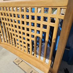 Cali King Headboard And 2 End Tables 