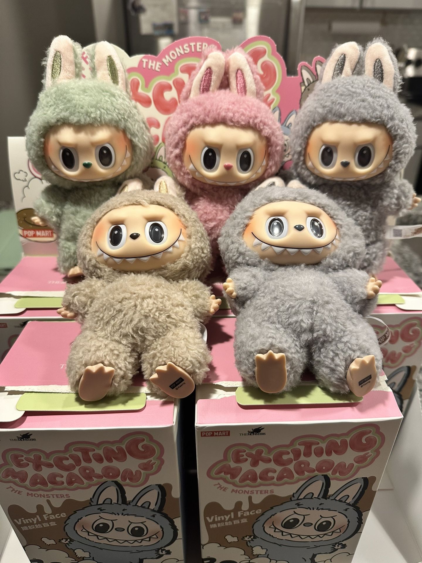 Authentic Labubu Exciting Macaron Series