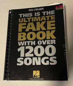Ultimate Fake Book For Bb Instruments 4th Edition.