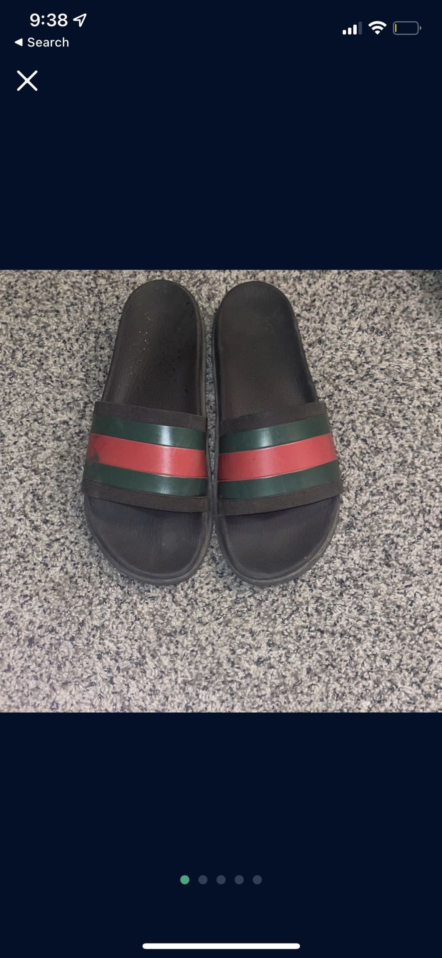 Real Gucci Slides