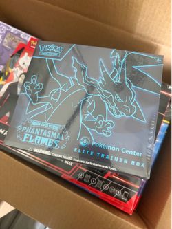Phantasmal flames Pokemon center Etb