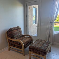 Kreiss Chair And Ottoman 