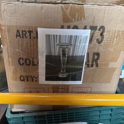 Glass Candle Holders