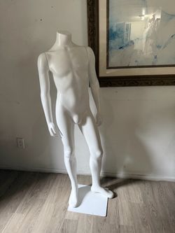 Full Body Headless Youth Boy Mannequin with Base