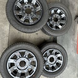 Ford F250/F350 20” Wheels/Rims With Tires (New Takeoffs)