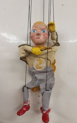 Vintage Peter Puppet Marionette "Space Man"