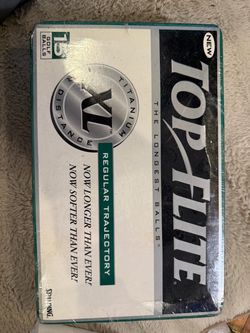 Top Flite XL Titanium Golf Balls 15-Pack new