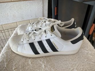 PreOwned Adidas Originals Superstar White Womens 8