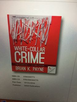 White collar crime - the essentials