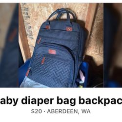 Backpack Diaper Bag 