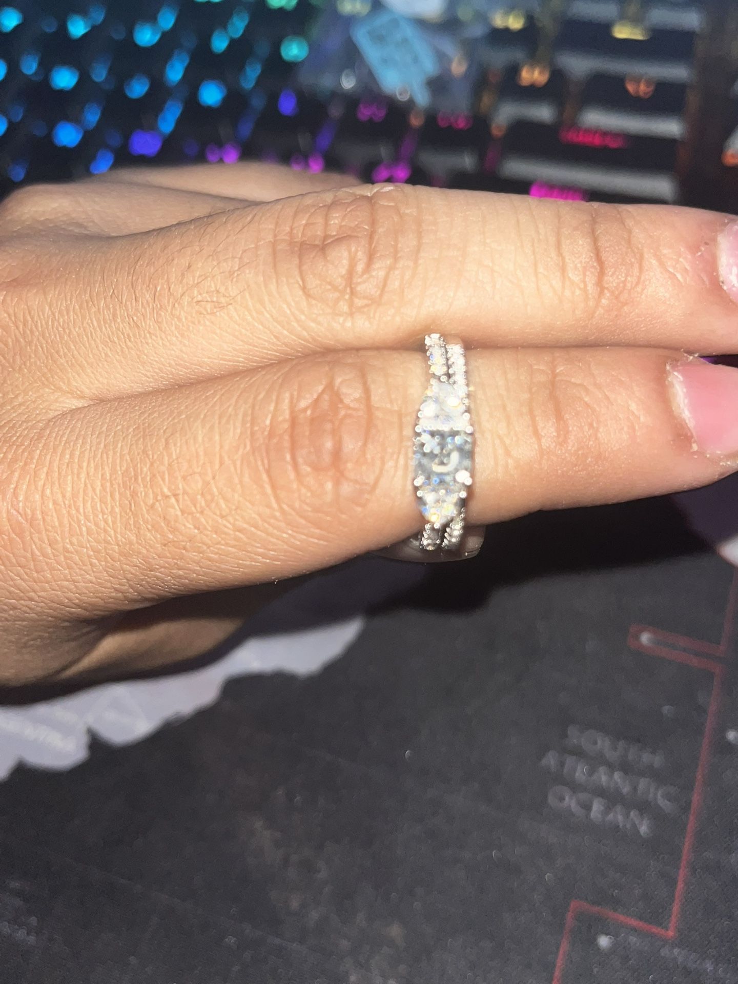 Moissanite Ring