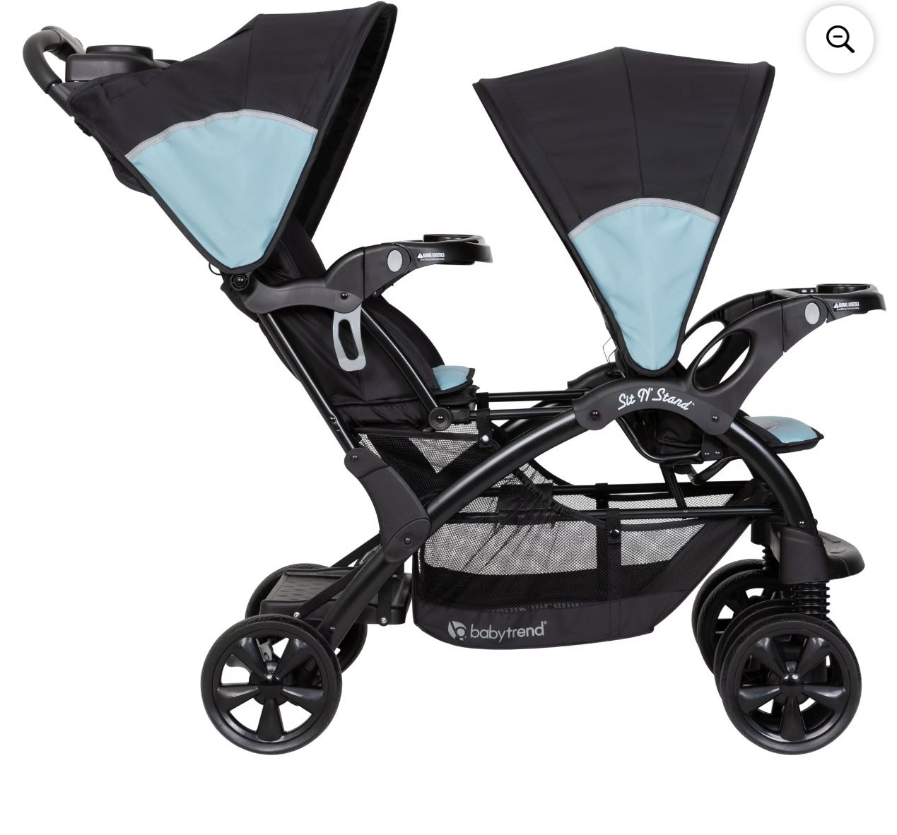 Desert Blue Double Stroller