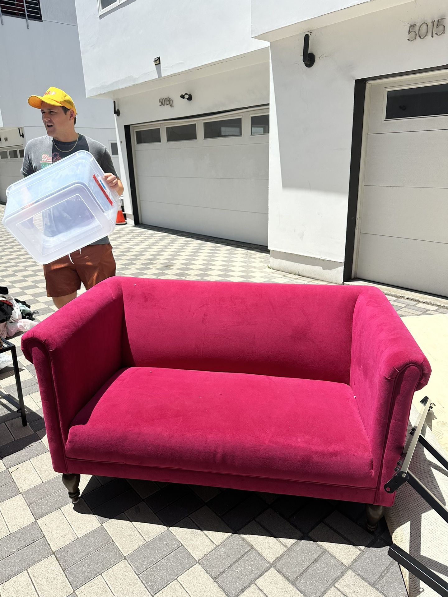 Pink Couch