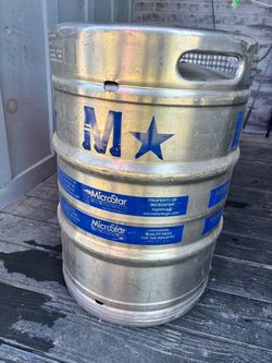 MicroStar Stainless Steel Beer Keg