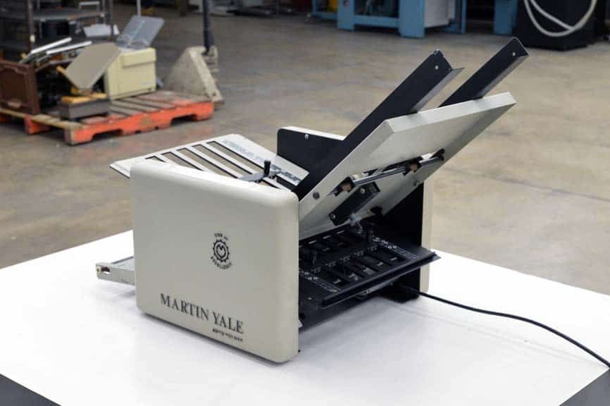 Martin Yale 1217A Automatic Paper Folding Machine Paper Folder - 250 sheets