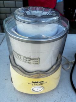 Cuisinart Frozen Yogurt Ice Cream & Sorbet Maker