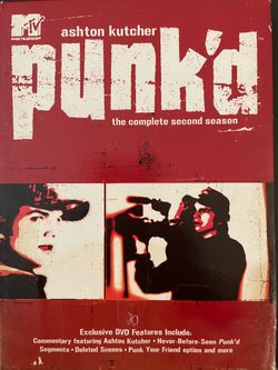 MTv’s Ashton Kutcher’s PUNK’D The Complete 2nd Season (DVD-2003)