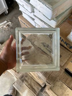 Glass Waved Blocks