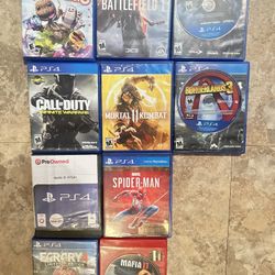 11 Juego De Ps4 Por 110 