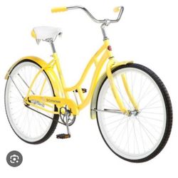 Schwinn Womens Legacy 26" Cruiser Bike- Yellow