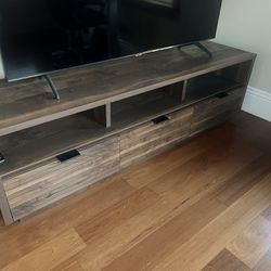 Tv Stand: Holds up to 71 Inches 