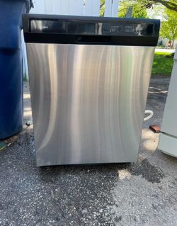 Used Dishwasher Stainless Steel Whirlpool 