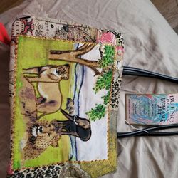 Bueno Wearable Art Printed Tote Bag - NEW - Great Gift!