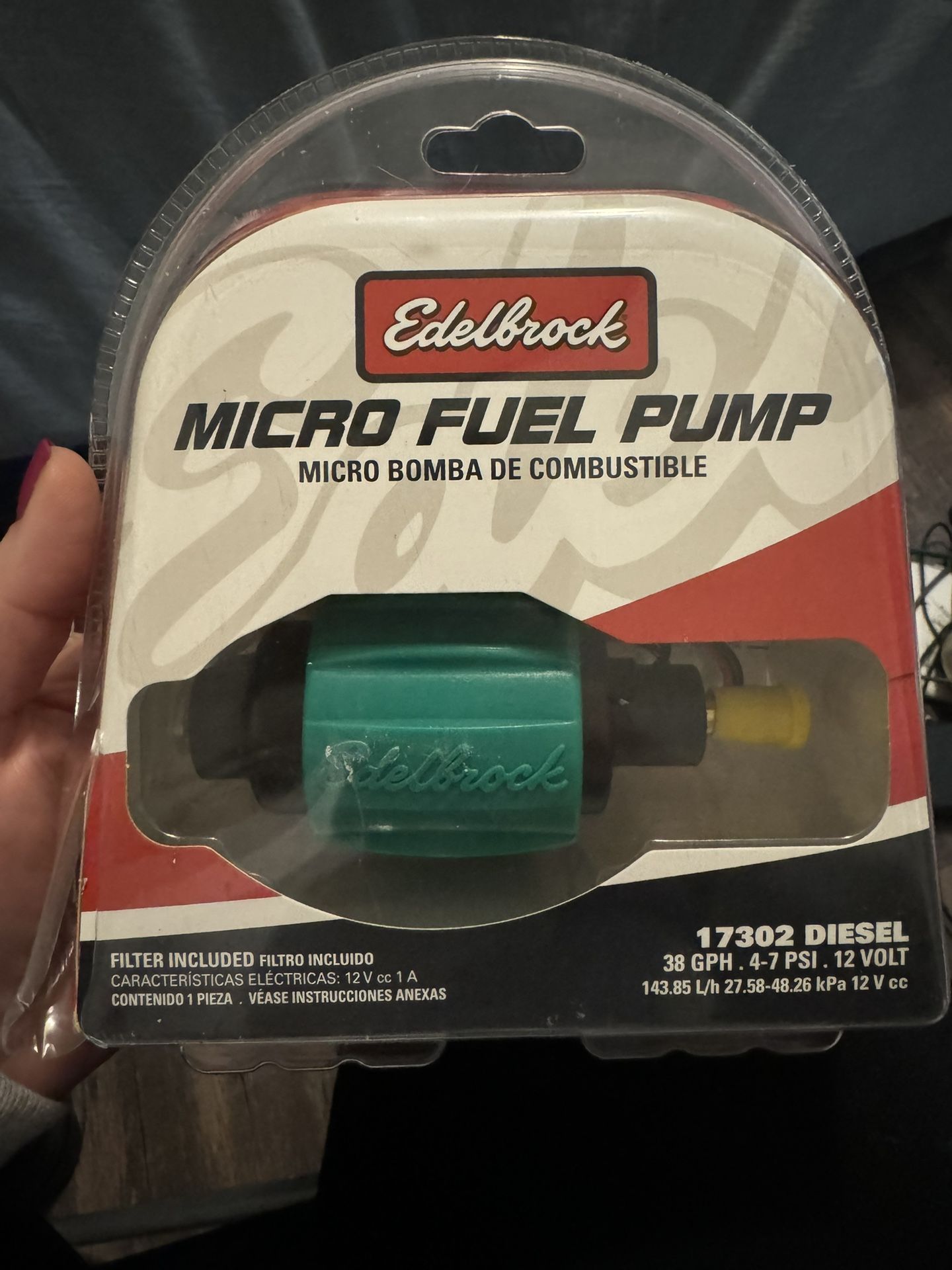 Edelbrock Micro Fuel Pump