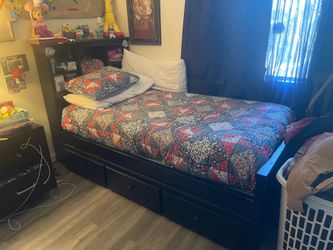Twin bed frame