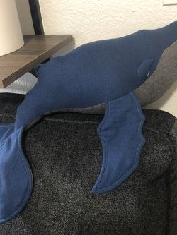 Hand Sewn Whale Stuffed Animal