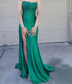 Emerald Green Prom Dress