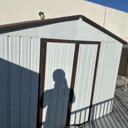 6 X 8 Shed Double Door